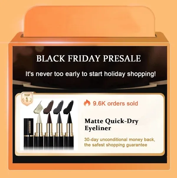 Matte Quick-Dry Eyeliner – Cache-radial modern utility essential